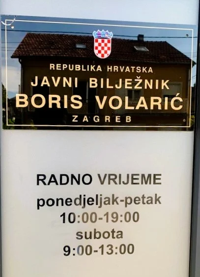 JAVNI BILJEŽNIK BORIS VOLARIĆ