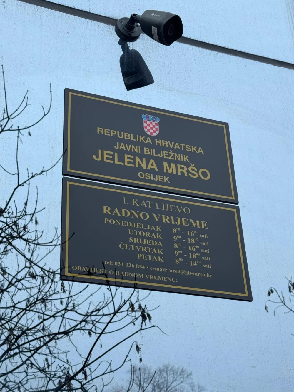 Javni bilježnik Jelena Mršo